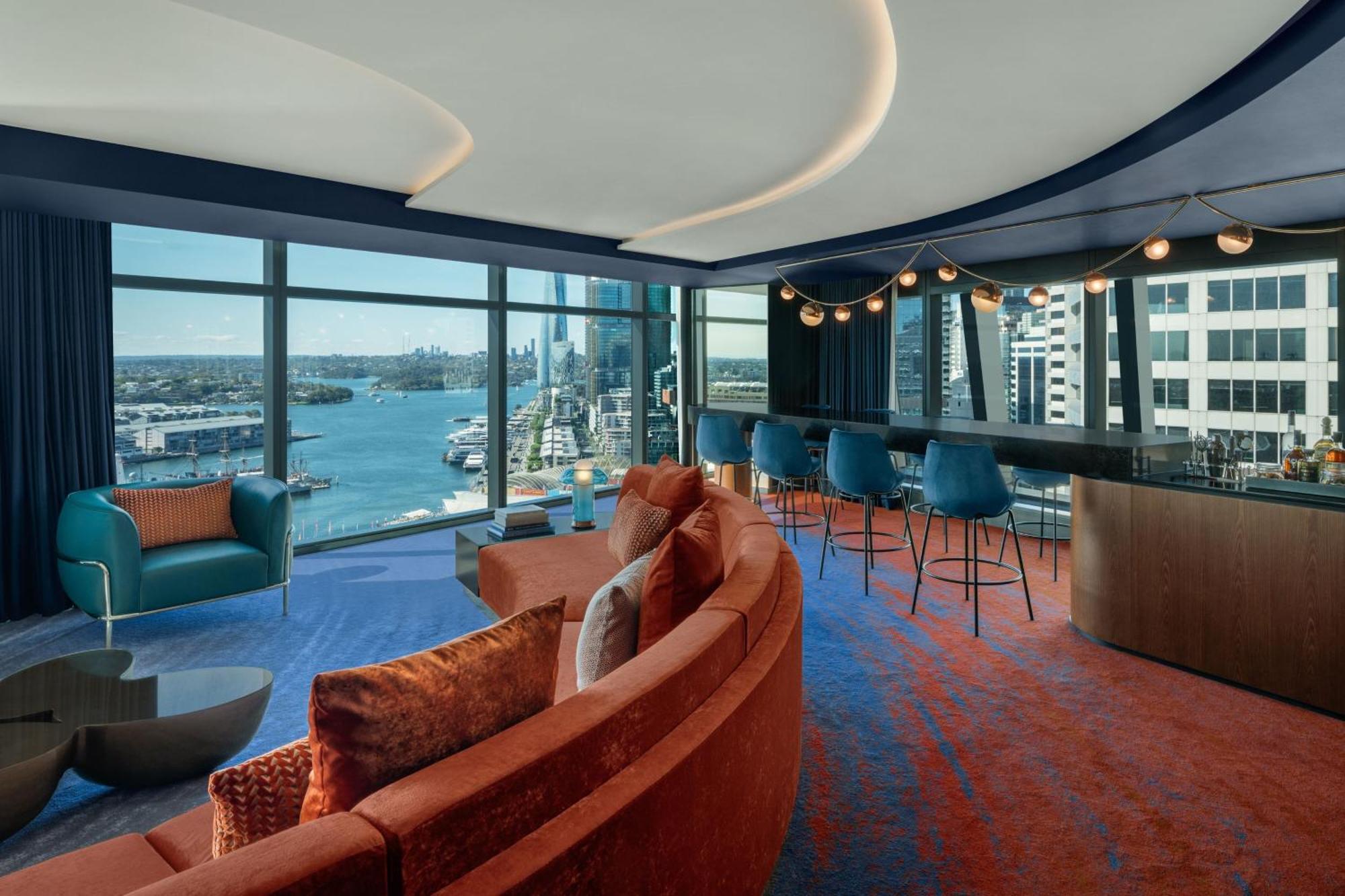 ホテル W シドニー エクステリア 写真 The Club Lounge at the Westin Boston Seaport District